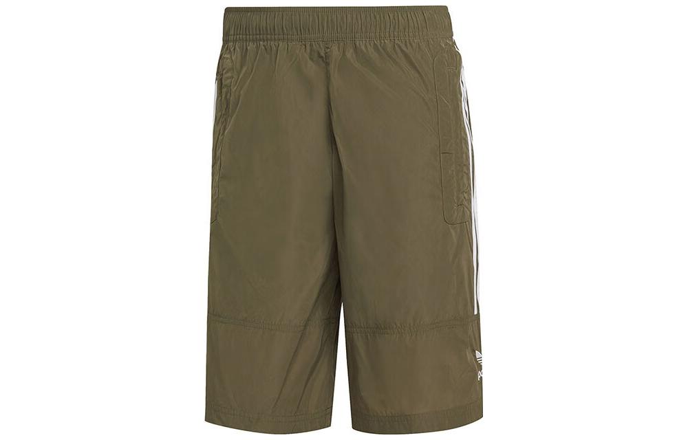 Adidas Originals ADICOLOR Casual Shorts Men's Olive Green HS2090
