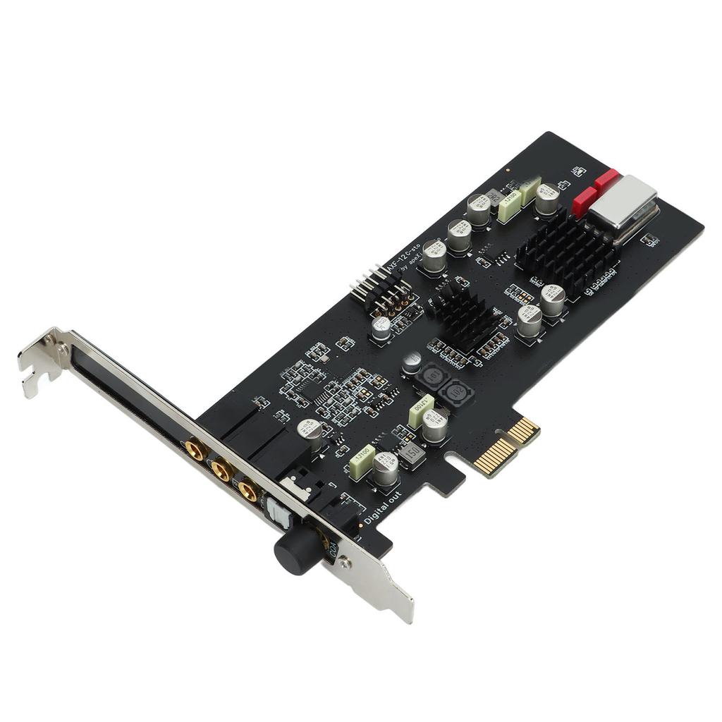 Sound Card 24 Bit 96 Khz Optical Coaxial Decoder Audio Sound Card for Live Broadcasting Gaming