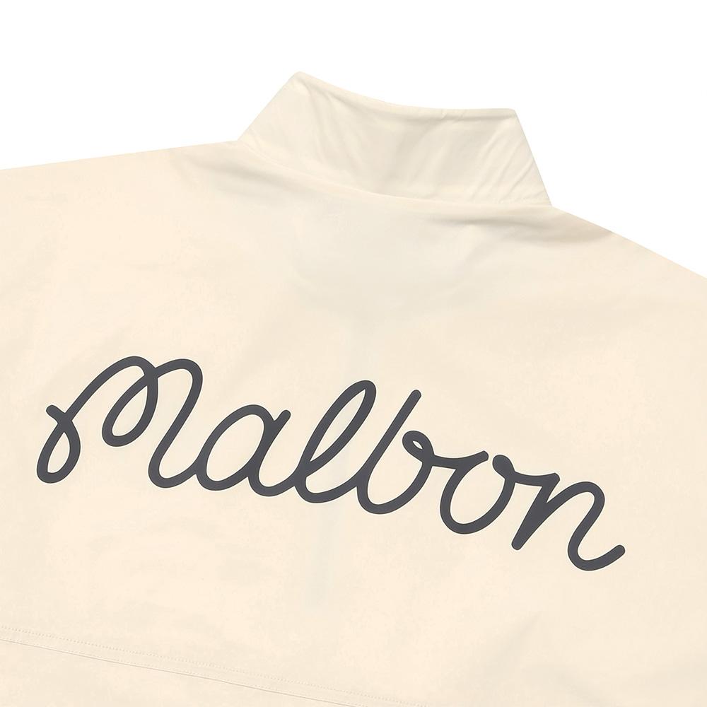 MALBON GOLF Bucket Membrane Anorak Cream (Man)