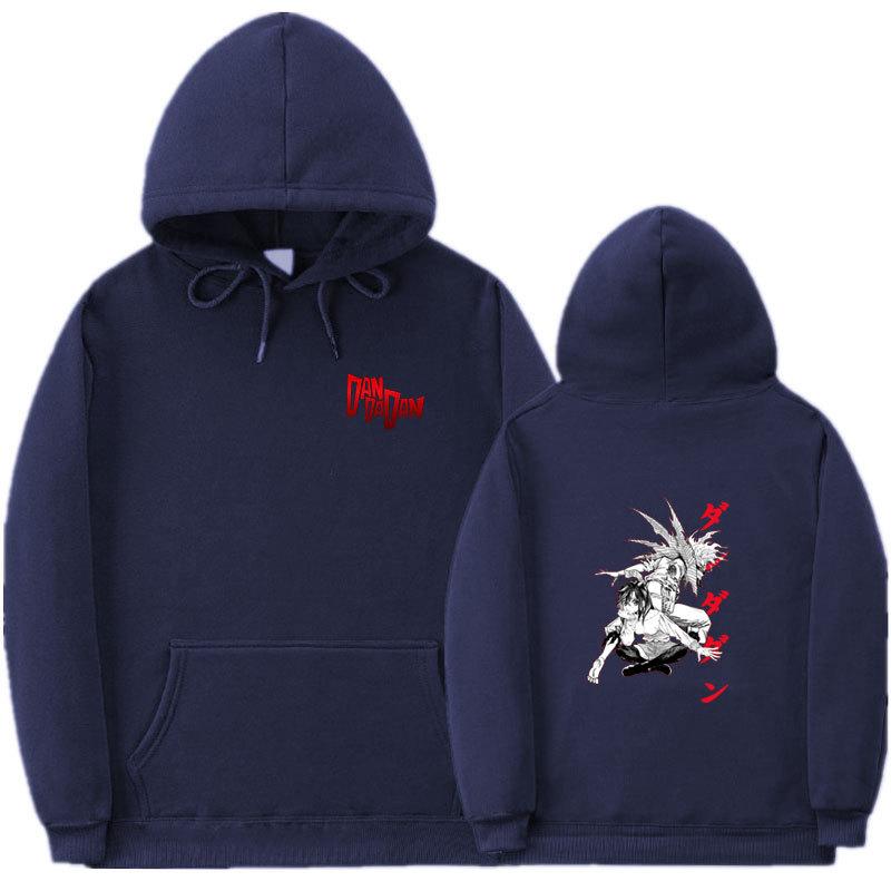 Аниме Дандадан Мужские Модные Худи Мужские Женские Толстовки с Капюшоном Хип-Хоп Повседневные Пуловеры Осень Мальчики Девочки Уличная Одежда Худи