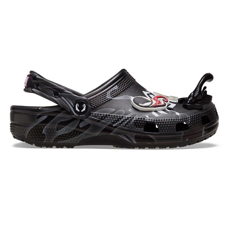 Marvel x Crocs Classic Clog Venom Унисекс Кроксы Черные 208864-001