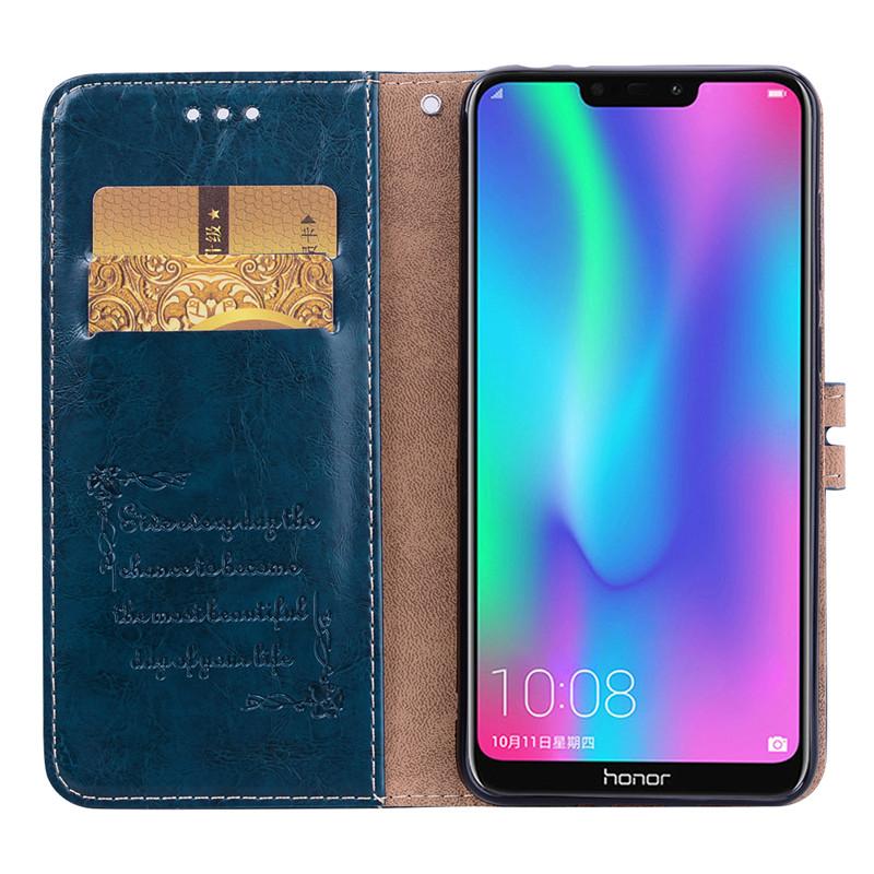 Роскошный магнитный флип-чехол-бумажник из искусственной кожи для Coque Huawei Honor Чехол-кошелек-подставка Книга Телефон Чехол на Huawei Honor с держателем карты Ремешок на руку