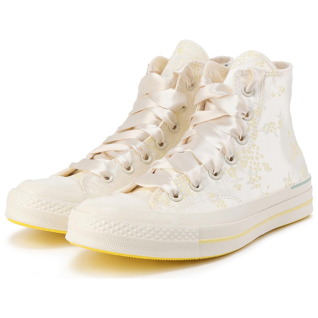Converse 1970-е Нескользящие Износостойкие Высокие Кеды для Скейтборда Унисекс Белые A12776C