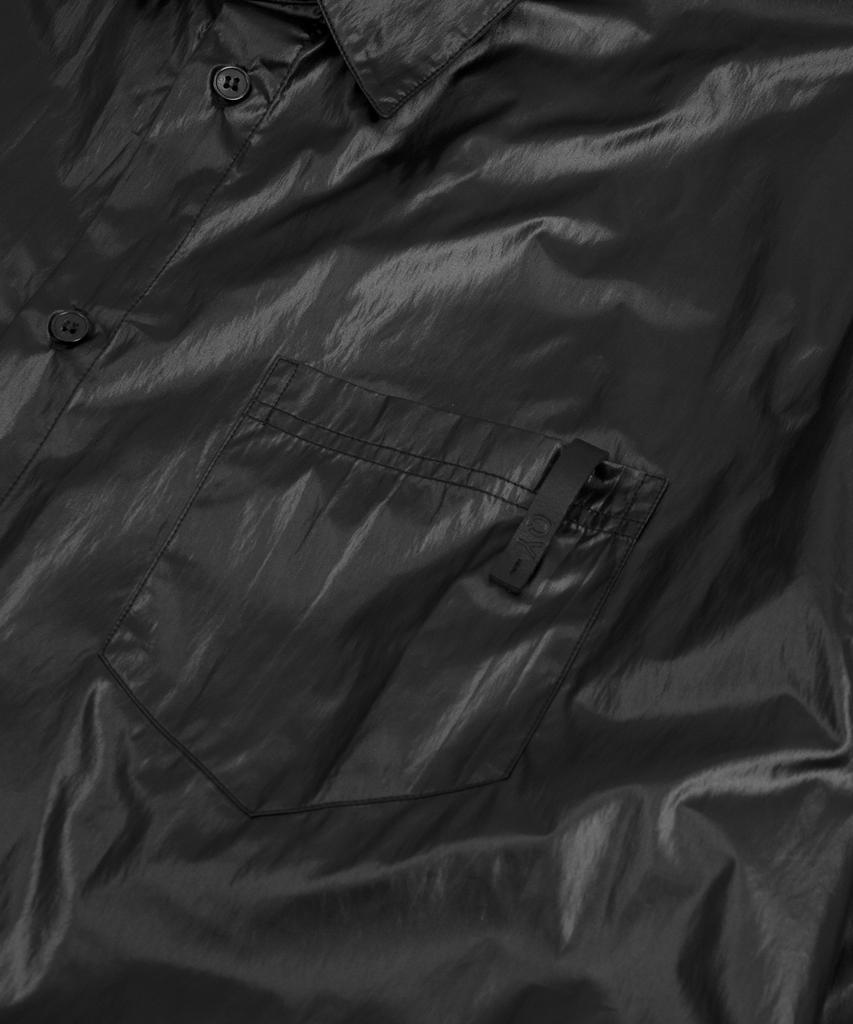OHY Layered Panel Logo Shirt - Black