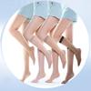 New Sexy High Quality Women Hold Up Nylon Stockings Female Medias Transparent Mesh Thigh High Stocking 5 Pairs
