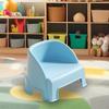 Детский табурет со спинкой для удобной смены обуви в гостиной