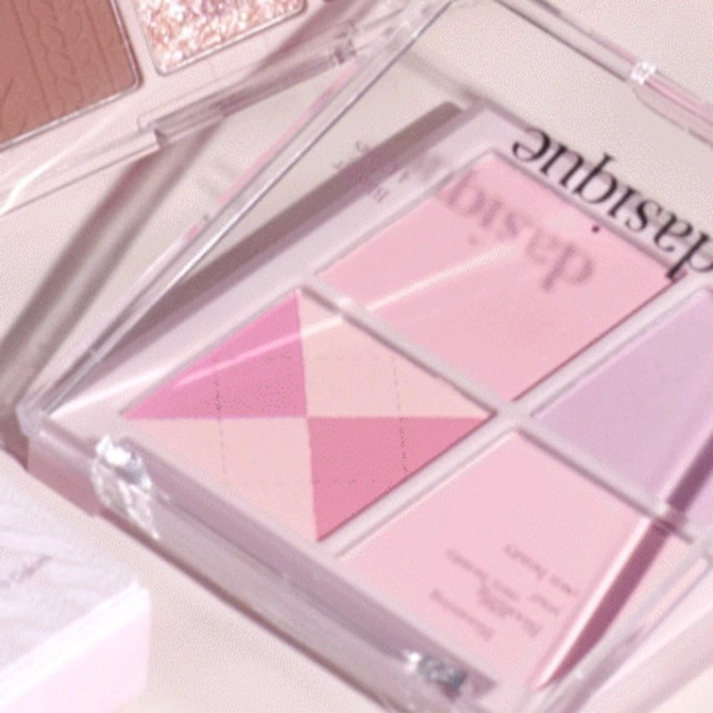 Daisyk Румяна для лица Blending Mood Cheek 11.4г, 05 Violet Knit, 1 штука