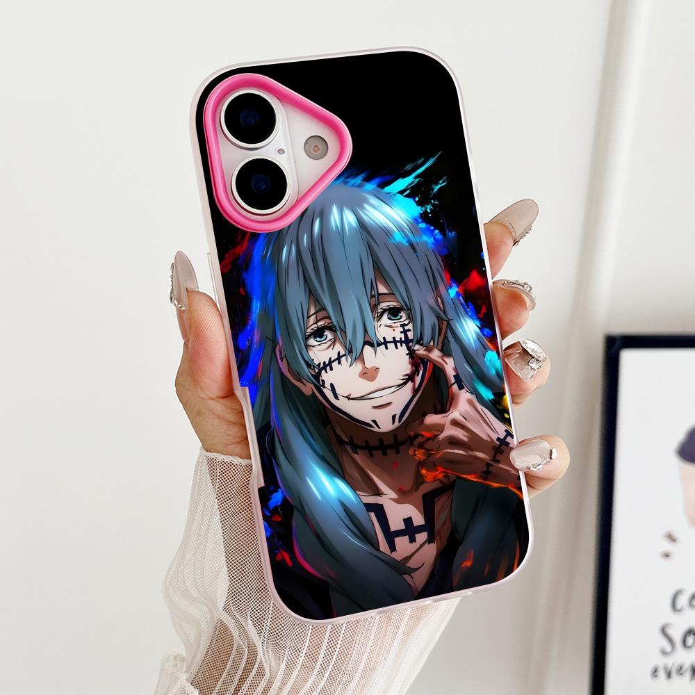 Чехол для телефона JJK Махито для iPhone 17 16 15 14 13 12 11 Air Pro Max Plus Желейный Двухслойный Розово-красный Чехол