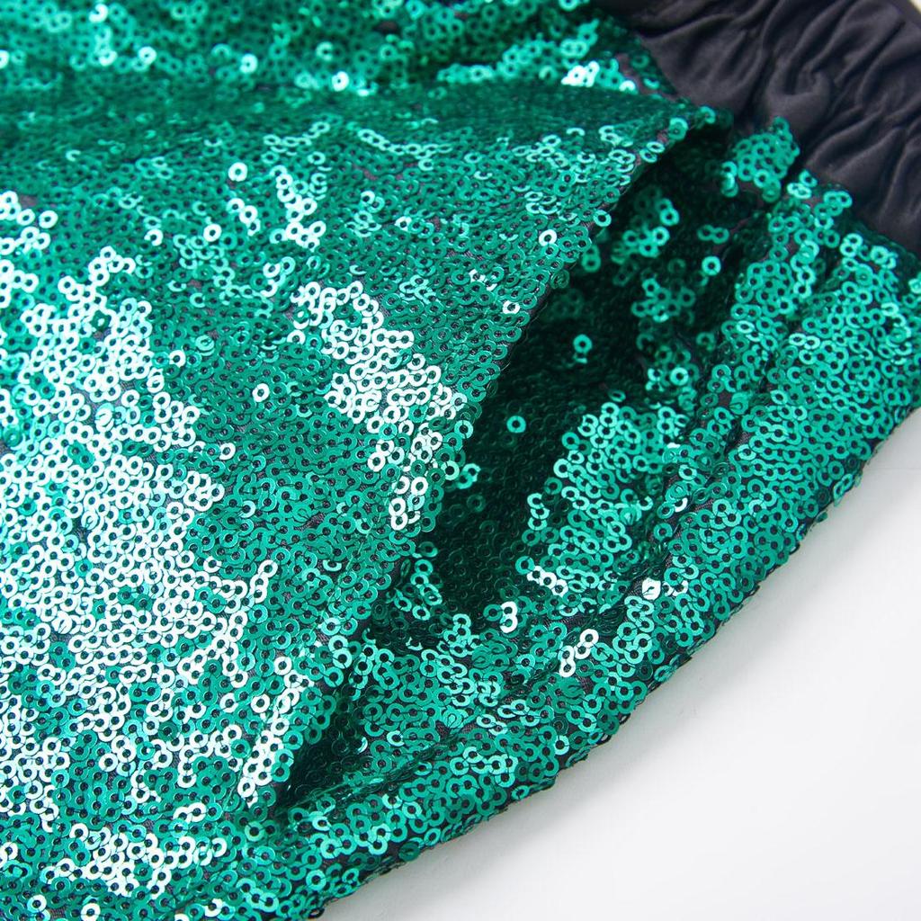 PYJTRL Мужские модные брюки с блестящими блестками и постепенным изменением цвета, брюки с расширяемой талией