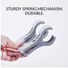 Large Anti-Slip Double Clip Quilt Clips, Windproof Durable Clothes Pegs for Laundry, Home Use & Storage Organization