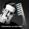 Wide Teeth Hair Comb Male Plastic Classic Oil Slick Styling Hair Brush Anti static Detangling Hairbrush