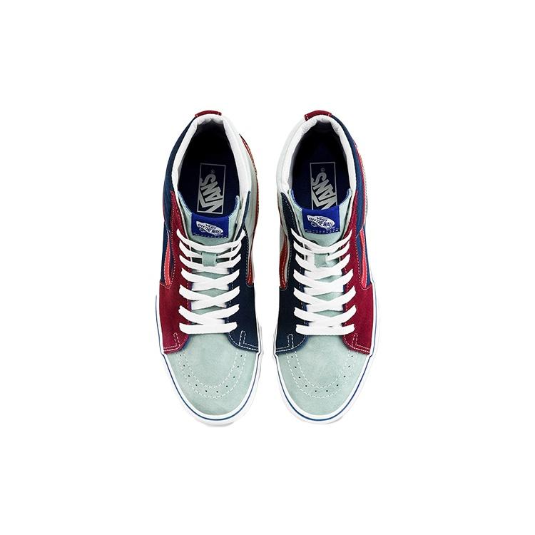 Vans SK8 HI MIX & MATCH Multi 'Red Blue' Women's Unisex VN0A4U3C2PJ