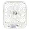 Desk fan, W30, with adjustable stand, white