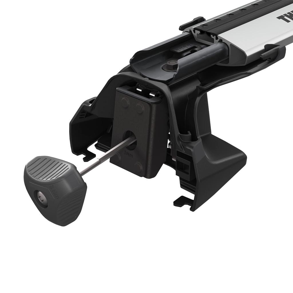 THULE Edge Clamp 7205 Thule Edge Clamp для обычных гладких крыш с опорами, форма,