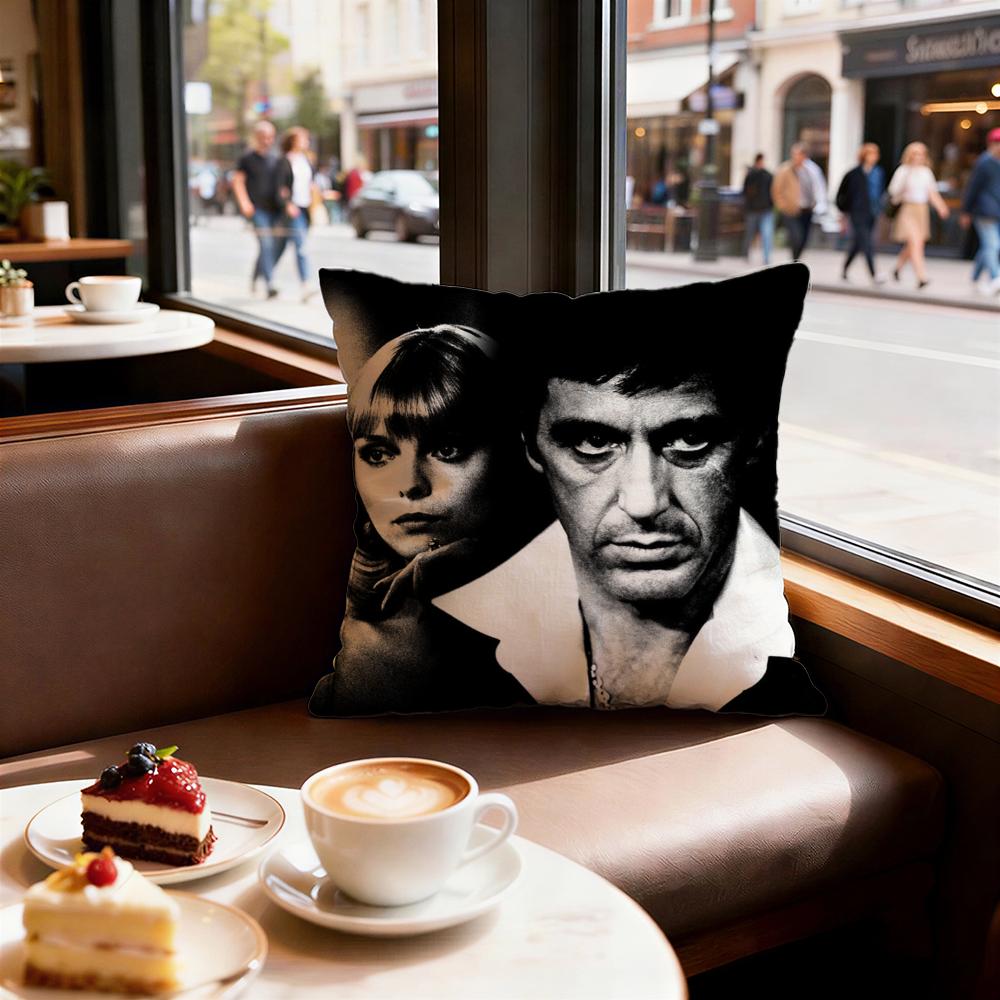 Movie Scarface Cushion Cover Decorative Cushions Covers Cover Sofa x Pillow Piece x x Pillowcase