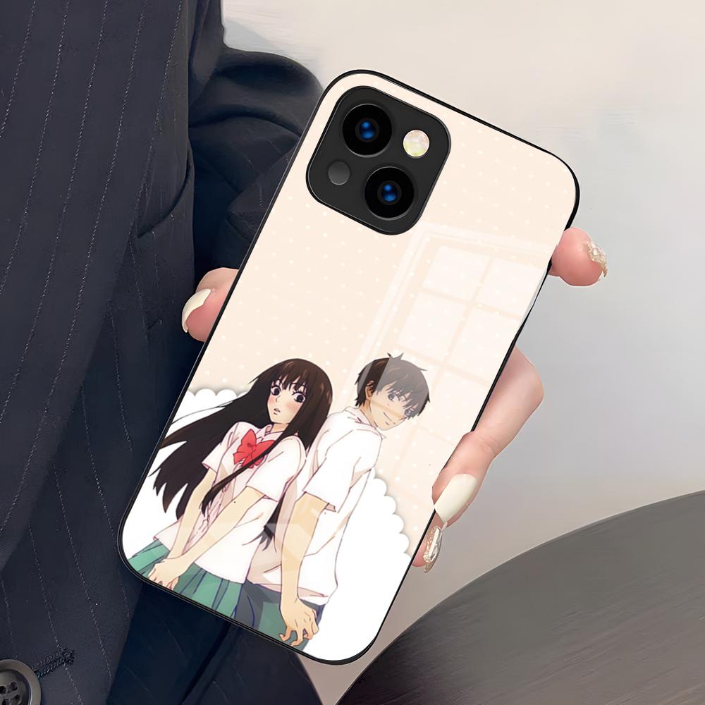Классический чехол для телефона Kimi Ni Todoke для IPhone 17 Pro Max 15 Pro 16 14 Plus 12 13 Mini 11 Pro Ударопрочный стеклянный чехол