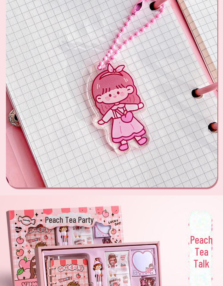 Милый набор блокнотов для девочек 2025 года: Новый подарочный набор для справочника с подарочной коробкой