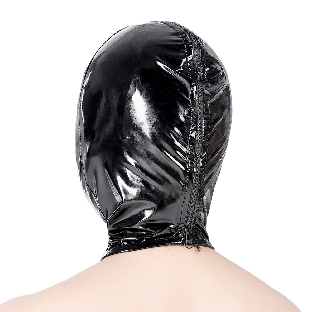 SXOVO полноразмерная маска для косплея, аксессуары, костюм, повязка на глаза, открытый рот, маска для лица, мужская, женская, унисекс, повязка на глаза, дышащая, эластичная, SM, сдержанность