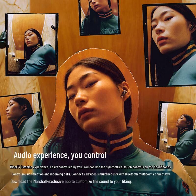 Marshall Беспроводные наушники Minor IV True Wireless Earbuds