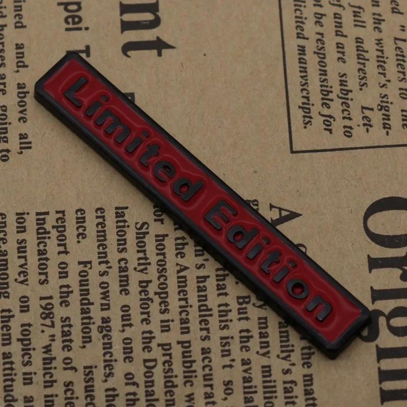 2/1 шт. 3D металлический логотип ограниченной серии для бокового крыла автомобиля, заднего багажника, эмблемы, значка, наклейки, украшения для автомобиля, аксессуары