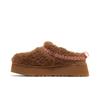 UGG Womens Tazz Braid Slipper 'Hardwood' (women's sizes) Hardwood Closed Toe Slippers 1143976 HWD