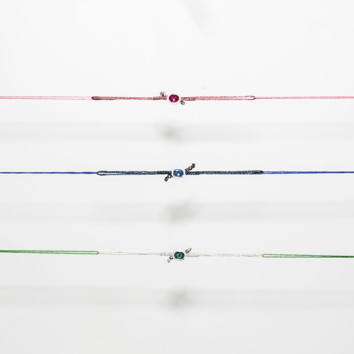 Bracelet - Luxenter - Lyla - Argent 925 - Zircone Cubique Rubis - Plaqué Finition En Rhodium