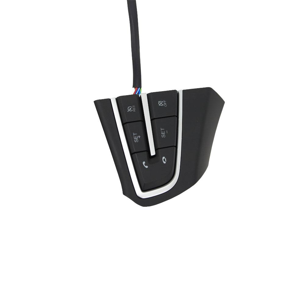Auto Steering Wheel Control Buttons Multi Function Audio Cruise Control Switch Assembly Wire Cable Replacement Parts