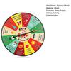 Christmas Gift Exchange Spinner Wheel Wooden White Elephant Party Game for Family Coworkers Adults Kids Holiday Party Supplies