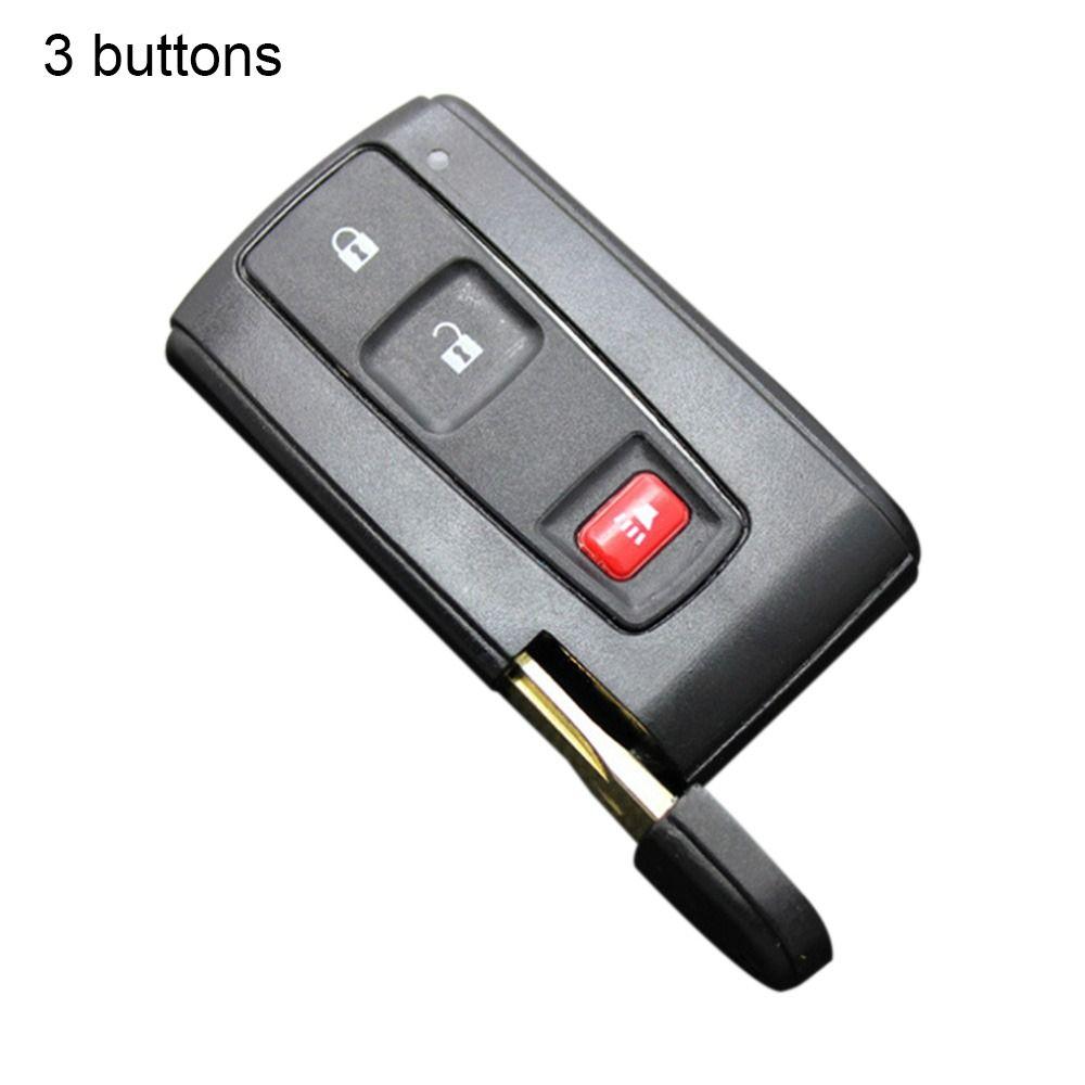 Uncut Blade Folding 2/3 Buttons Car Key Shell Car Key Cover Remote Smart Key Case Automotive Key