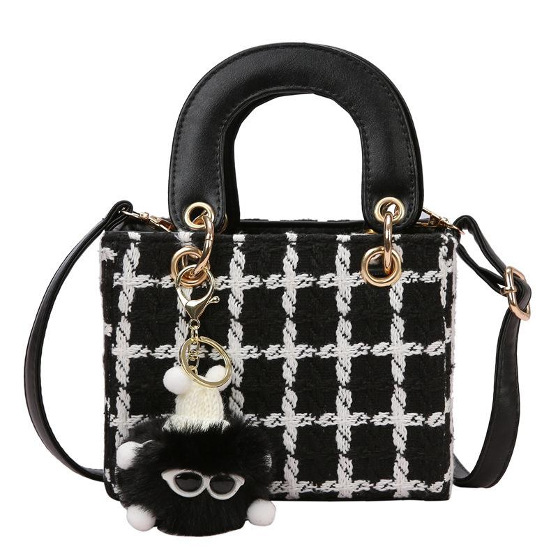 Модная женская сумочка Hundred of Girls Color Clash Daisy Bag Женская сумка через плечо Niche Design Вышивка Ручка-кисточка