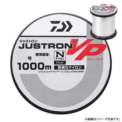 Daiwa 23 Justron VP Прозрачная шпулька/Нейлоновая леска/Мичиито (Ценный пакет) 4-1000