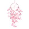 Ловец снов, Dream Catcher (75 cm, 5 Ring DC- Pastel Pink),  Duli