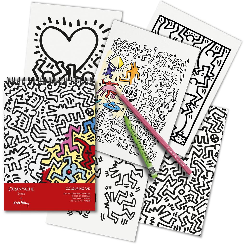 Раскраска CARAN Keith Haring D'ACHE CC0454-023