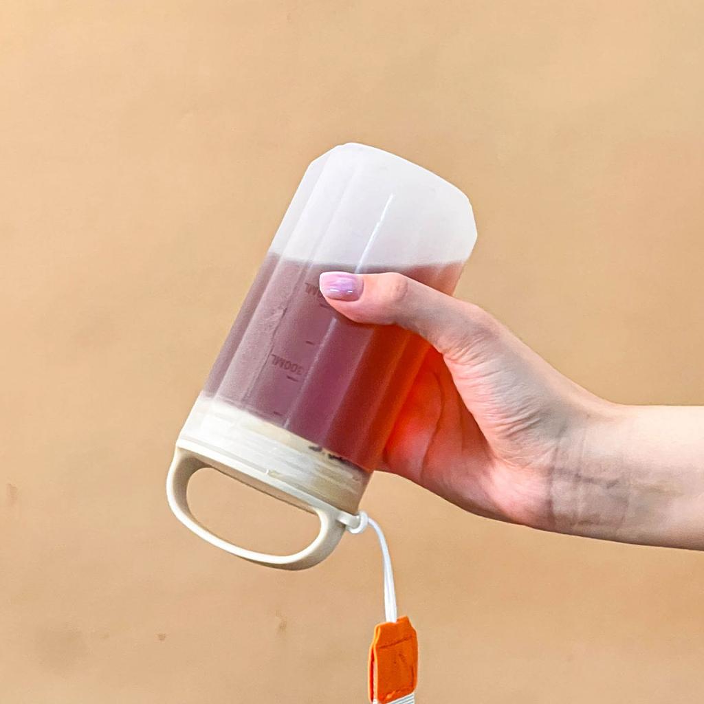 New 350/550Ml Plastic Water Bottle With Handle&Rope Leak Proof Drinking Bottle Travel Sport Portable Milk Coffee Cup