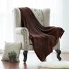 Fashion Soft Blankets Travel Sofa Solid Color Fleece Blankets for Bed
