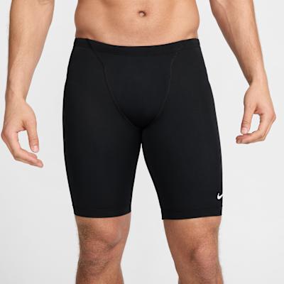 Men's Shorts Nike Swim Solid Swimming Shorts Men's Black/Black/White