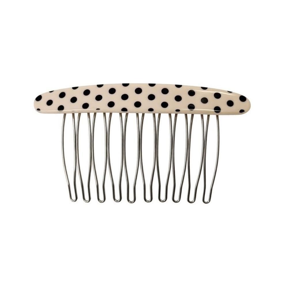 Non-Slip Hair Combs Polka Dot Bangs Hair Clip New Hairpin for Princess Hair Accessories