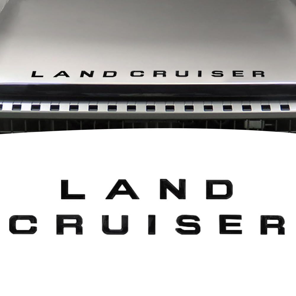 САВАКАКИ Эмблема Наклейка Toyota Land Cruiser Серии 250 Передняя Эмблема Логотип 3D Кастомные Наружные Детали (черный)