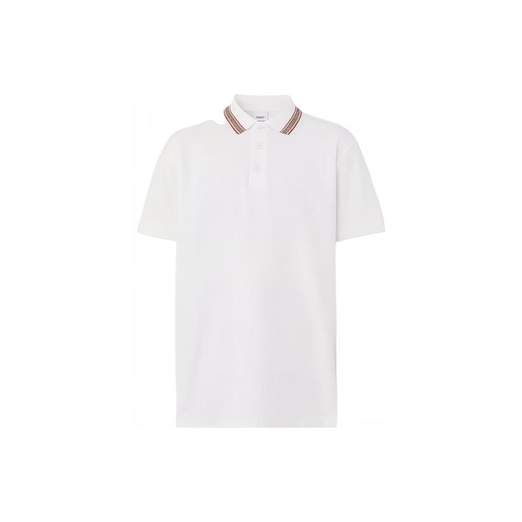 Burberry Мужская футболка-поло SS22 Белая 80562251