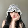 Sweet Cute Lace Hat Hollow Flower Bucket Hat Fashion Women Fisherman Hat Breathable Sunshade Sunscreen Hat