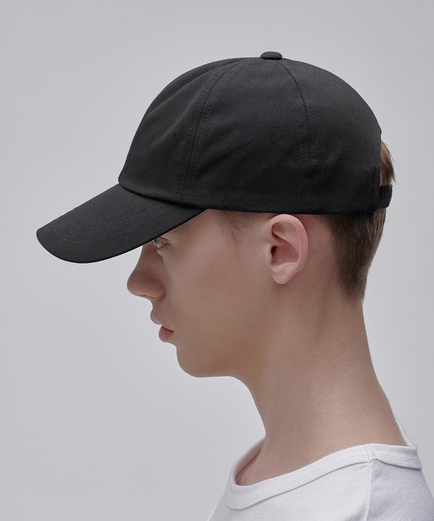 MUSINSA STANDARD Basic Cotton Ball Cap [Black]