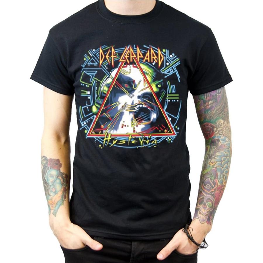 Def Leppard Hysteria Men's T-shirt Black