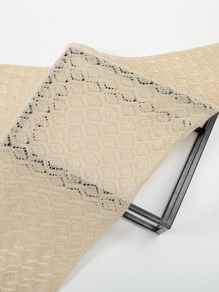 Вязаный Ажурный Ложный Воротник Шаль Шарф Модный Пуловер Легкий Однотонный Ажурный Вязаный Большой Шарф для Женщин Накидка