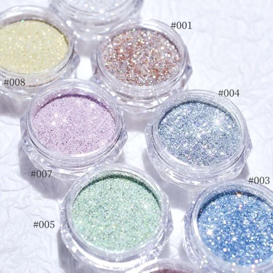 Порошок для сверления ногтей, блестящий, быстросохнущий, блестящий, DIY маникюр, алмазный кристаллический порошок для женщин