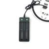 2 слота Usb Dual 18650 зарядка 3.7V перезаряжаемый литиевый аккумулятор 18650 зарядное устройство для аккумуляторов 18500/18490/16340/14500