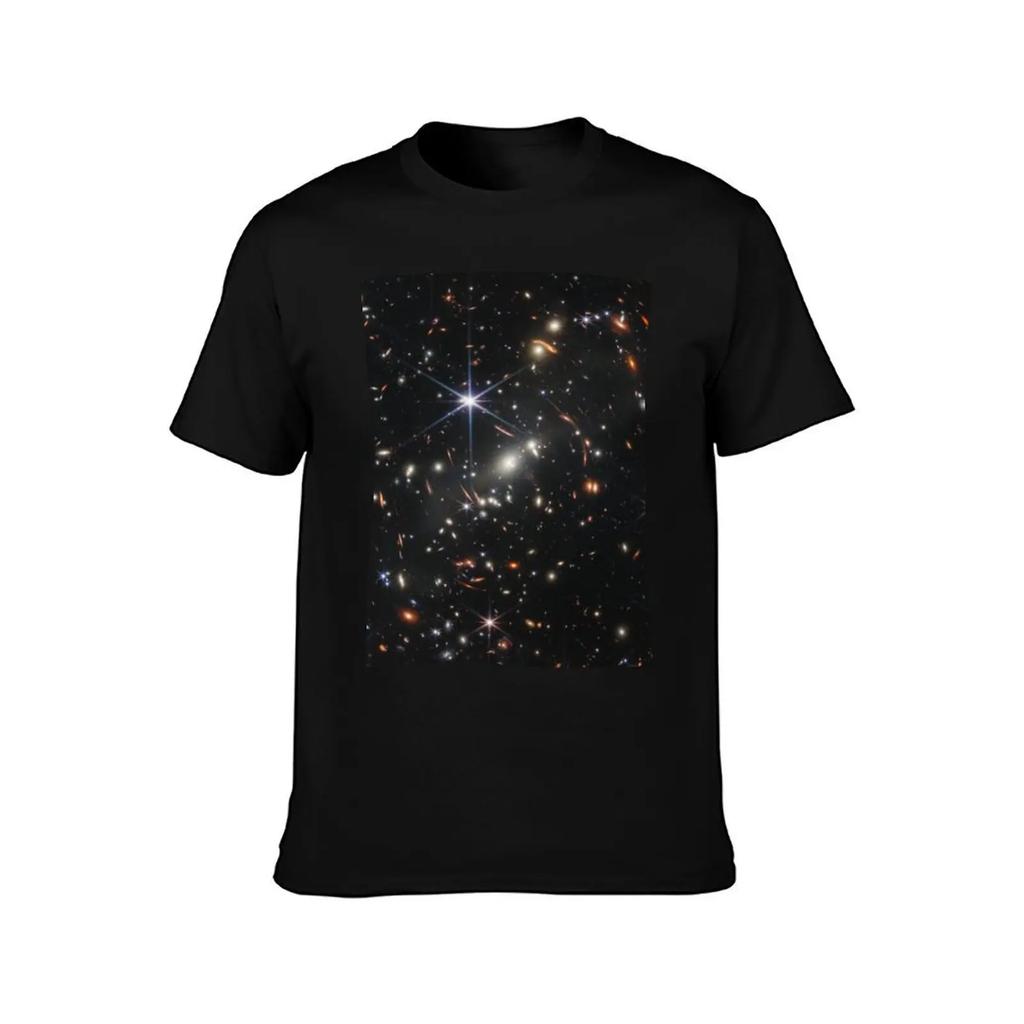 James Webb Space Telescope Deep Field T-Shirt graphic shirts korean fashion mens t shirt graphic