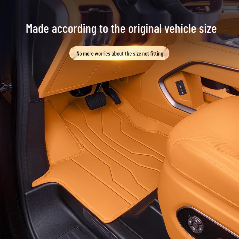 Versatile 7-seat and trunk mats for 25 Wey car models, ideal for high mountain terrain.