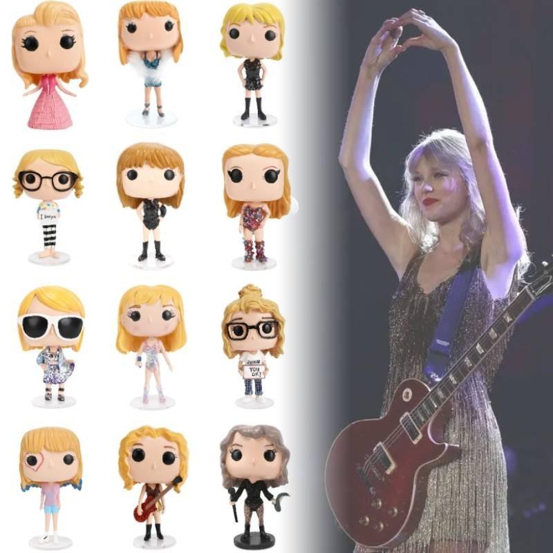 Modern Minimalist Taylor Swift Resin Doll Figurine Decorative Piece For Home And Office Spaces