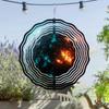 10 Inch Hanging Wind Spinner for Outdoor Decor Rotating Hook Garden Balcony Ornament Artistic Design Spring Summer Gift for Friends Family