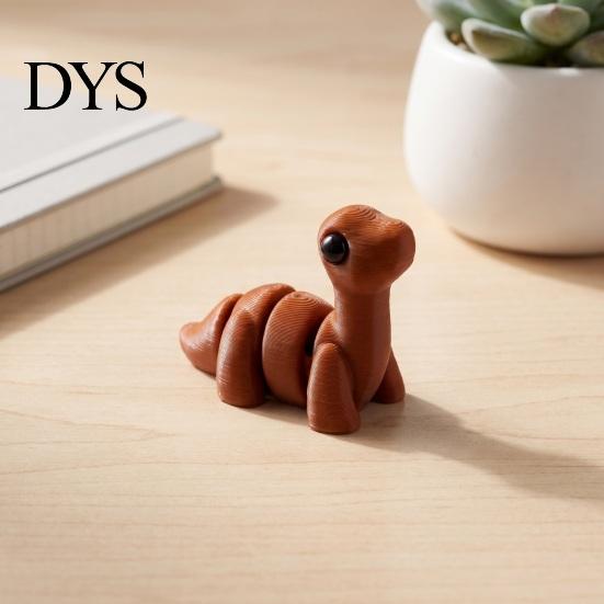 Мини-декорация Динозавр, 3D-печатная игрушка, Подвижная фигурка Динозавра, Фигурки с подвижными суставами, Декор для рабочего стола, Подарки на вечеринку, Коллекционная фигурка Животного